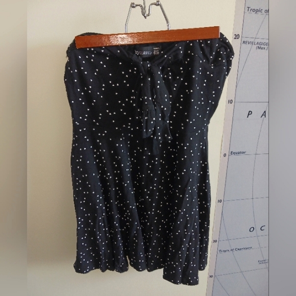 Mini dress b+w hearts - Picture 1 of 3